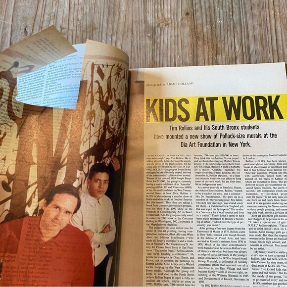 Vtg December 1989 Andy Warhol's Cover ART Interview Magazine Jessica Lange - Picture 10 of 16